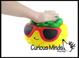 JUMBO Pineapple Squishy Slow Rise Foam Fruit -  Scented Sensory, Stress, Fidget Toy