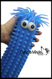 Huge Jumbo Knobby Puffer Worm -  Sensory Fidget Toy