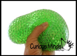 Jumbo 4" Water Bead Filled Squeeze Stress Ball  -  Sensory, Stress, Fidget Toy