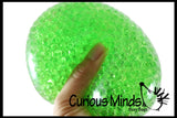 Jumbo 4" Water Bead Filled Squeeze Stress Ball  -  Sensory, Stress, Fidget Toy