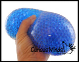 Jumbo 4" Water Bead Filled Squeeze Stress Ball  -  Sensory, Stress, Fidget Toy