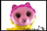 Slow Rise Squishy - JUMBO - Alpaca Squish Foam With Sparkle Eyes Animal Toy