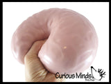 LAST CHANCE - LIMITED STOCK  - SALE - Jumbo Brain Stress Ball - Huge Color Changing Squeeze Stress Ball  -  Sensory, Stress, Fidget Toy