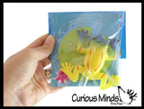 Large Grow a Frog in Water - Add Water and it Grows - Frog Critter Toy Bath