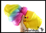 JUMBO Ice Cream Cone Squishy Slow Rise Foam Food Treat Dessert -  Scented Sensory, Stress, Fidget Toy