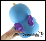 JUMBO Sloth with Wings and Horn Squishy Slow Rise Foam Pet Animal Toy -  Scented Sensory, Stress, Fidget Toy Cute