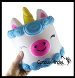 LAST CHANCE - LIMITED STOCK -  SALE - JUMBO Unicorn Cake Squishy Slow Rise Foam Pet Animal Toy -  Scented Sensory, Stress, Fidget Toy Cute