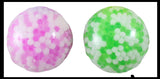 Jumbo 4" Water Bead Ball with White Filled Squeeze Stress Ball  -  Sensory, Stress, Fidget Toy