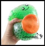 Jumbo Fruit Water Bead Filled Squeeze Stress Balls  -  Sensory, Stress, Fidget Toy - Pineapple, Strawberry, Avocado, Watermelon