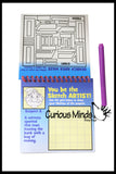 LAST CHANCE - LIMITED STOCK - CLEARANCE SALE -  Kid Detective Activity Pad - Travel Activity - Busy Bag Games