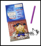 LAST CHANCE - LIMITED STOCK - CLEARANCE SALE -  Kid Detective Activity Pad - Travel Activity - Busy Bag Games