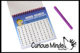 LAST CHANCE - LIMITED STOCK - CLEARANCE SALE -  Kid Detective Activity Pad - Travel Activity - Busy Bag Games