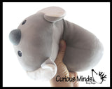 Chubby Plush Koala Stuffed Animal Toy - Soft Squishy Roll Animal Plushie Stuffie
