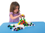 LAST CHANCE - LIMITED STOCK  - SALE - Linking blocks and building baseboard - 2cm connecting cubes - Building block toy set