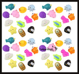 Jumbo Cute Animal Mochi Squishy Animals - Kawaii -  Cute Individually Wrapped Toys - Sensory, Stress, Fidget Party Favor Toy