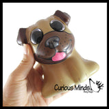 Slow Rise Squishy - Large Animal Slow Rise Squishies Slow Rise Foam - Scented Sensory, Stress, Fidget Toy - Unicorn, Narwhal, Cat, Dog, Alpaca, Panda, Dolphin, Sloth