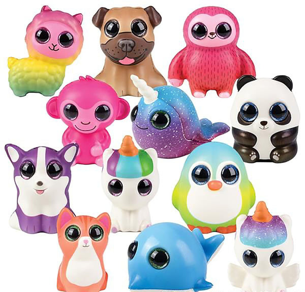 STITCH SQUEEZE TOYS Slow Rising Scented Reliever Anti-stress