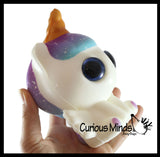 Slow Rise Squishy - Large Animal Slow Rise Squishies Slow Rise Foam - Scented Sensory, Stress, Fidget Toy - Unicorn, Narwhal, Cat, Dog, Alpaca, Panda, Dolphin, Sloth