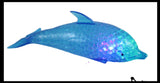 Jumbo Light Up Dolphin Water Bead Filled Squeeze Stress Ball  -  Sensory, Stress, Fidget Toy