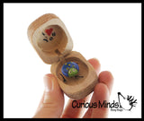 Love bug in Box Novelty Gift - Bugs Legs Wiggle So it Looks Alive - Wooden Hinged Box Nut Ladybug