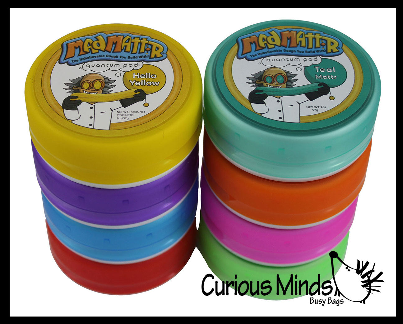 Mad MattR Sand/Doh - Stretchy Soft Moving Sand-Like  putty/dough/slime