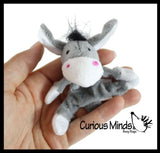 Cute Plush Animal Magnets - Locker Critters - Fridge Magnet - Cute - Magnets in Hands and Feet Fun Decoration