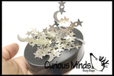 BULK - WHOLESALE - SALE - Magnetic Moon and Stars Fidget Sculpture - Office Science Toy