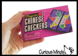 Mini Magnetic Travel Games - Tiny Classic Board Games - Children's Games for Car or Airplane