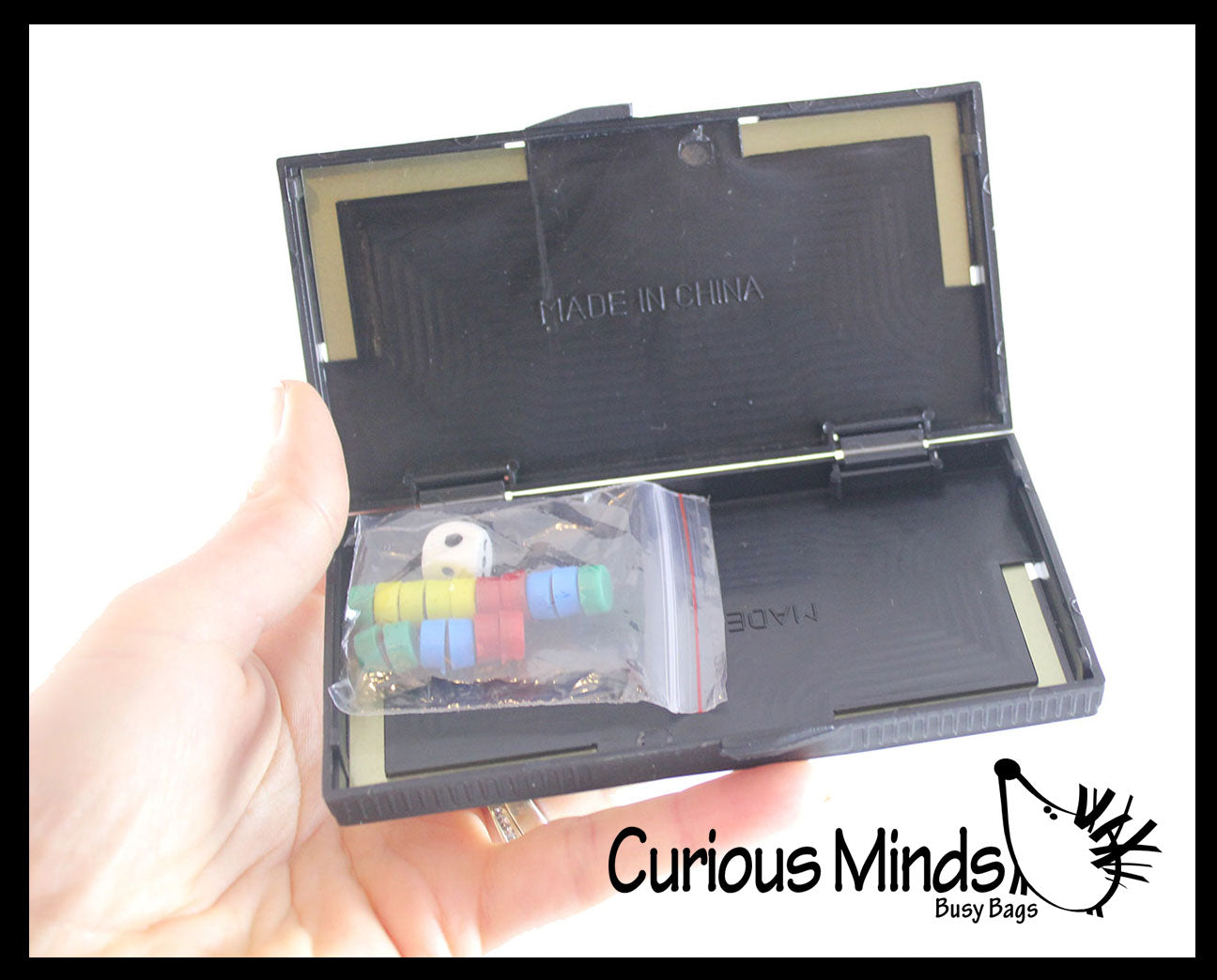 Mini Magnetic Travel Games - Tiny Classic Board Games - Children's Games for Car or Airplane