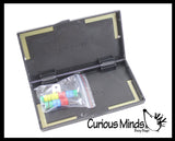 Mini Magnetic Travel Games - Tiny Classic Board Games - Children's Games for Car or Airplane
