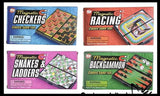 Mini Magnetic Travel Games - Tiny Classic Board Games - Children's Games for Car or Airplane