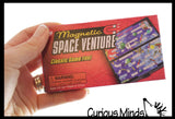 Mini Magnetic Travel Games - Tiny Classic Board Games - Children's Games for Car or Airplane