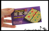 Mini Magnetic Travel Games - Tiny Classic Board Games - Children's Games for Car or Airplane