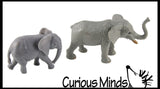 LAST CHANCE - LIMITED STOCK - CLEARANCE - SALE - Safari Mommy and Baby Animal Figurines Replicas - Matching Game