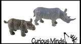 LAST CHANCE - LIMITED STOCK - CLEARANCE - SALE - Safari Mommy and Baby Animal Figurines Replicas - Matching Game