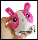 Small Animal Cute Plush Animal Squishy Slow Rise Foam Stuffed Animals-  Sensory, Stress, Fidget Toy