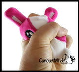 Small Animal Cute Plush Animal Squishy Slow Rise Foam Stuffed Animals-  Sensory, Stress, Fidget Toy