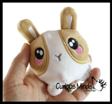 Small Animal Cute Plush Animal Squishy Slow Rise Foam Stuffed Animals-  Sensory, Stress, Fidget Toy