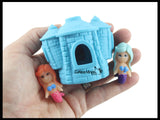 NEW - Mermaid in Castle - Peek a Boo / Hide and Seek Stretchy Fidget Toy