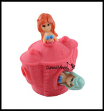 NEW - Mermaid in Castle - Peek a Boo / Hide and Seek Stretchy Fidget Toy