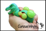 Mesh Dinosaur Squeeze Stress Ball  -  Sensory, Stress, Fidget Toy