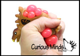 Mesh Dinosaur Squeeze Stress Ball  -  Sensory, Stress, Fidget Toy