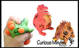 Mesh Dinosaur Squeeze Stress Ball  -  Sensory, Stress, Fidget Toy