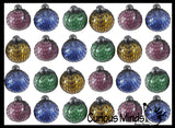3" Metallic Bubble Mesh Balls - Squishy Fidget Ball with Web Netting - Stress Ball Color Changing Blobs - Sensory, Fidget Toy- Gooey Squish Bubble Popping OT