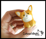 Cute Micro Slow Rise Squishy Toys - Mini Tiny Animals and Foods - Memory Foam Party Favors, Prizes, OT