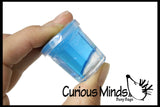 Mini Glitter Slime Containers - Bulk Party Favors - Putty