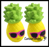 Mini Squishy Slow Rise Foam Pineapple  -  Sensory, Stress, Fidget Toy