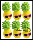 Mini Squishy Slow Rise Foam Pineapple  -  Sensory, Stress, Fidget Toy