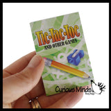 Mini Puzzle Books - Tiny Maze/Crossword/Word Search/Tic-Tac-Toe - Travel Fun Game - Party Favors Prizes Rewards