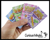 Mini Puzzle Books - Tiny Maze/Crossword/Word Search/Tic-Tac-Toe - Travel Fun Game - Party Favors Prizes Rewards